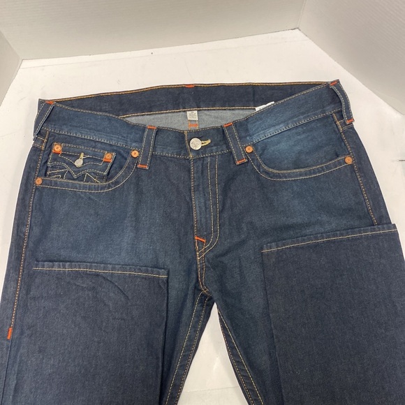 True Religion Mens Skinny Jeans with Flap Pockets 38x34 - Picture 3 of 8